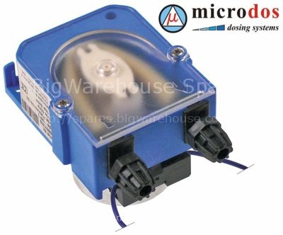 Dosing pump MICRODOS without control 3l/h 230 VAC detergent hose