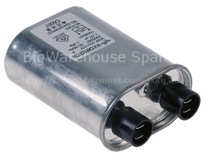 HV capacitor for microwave 1,07µF type RC-QZA393WRZZ 2300V 50/60