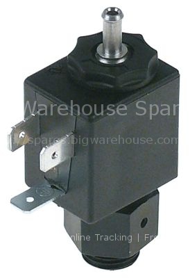 Solenoid valve 2-way 24 VACV inlet 1/4"mm outlet ø4 vacuum packi