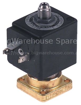 Solenoid valve 3-ways 110VAC body outer cone DN 1,5mm slide-on r