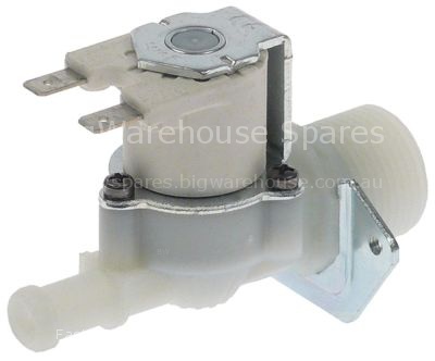 Solenoid valve single straight 230VAC inlet 3/4" outlet 10.5mm i