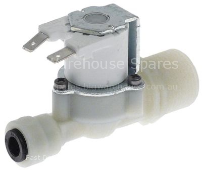 Solenoid valve single straight 220-240VAC inlet 3/4" outlet JG 8