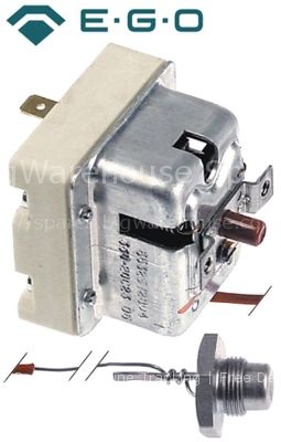 Safety thermostat switch-off temp. 360°C 1-pole 20A probe ø 11mm