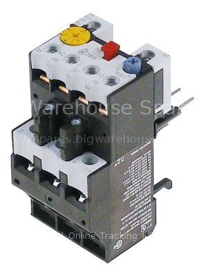 Overload switch connection screw setting range 1-1.6A type ZB12