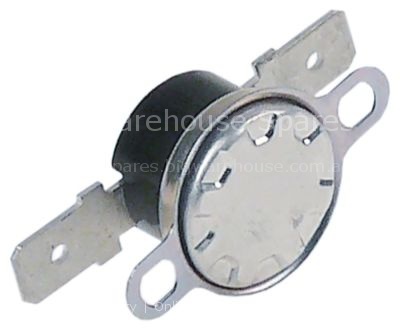 Bi-metal thermostat hole distance 23,5mm switch-off temp. 125°C