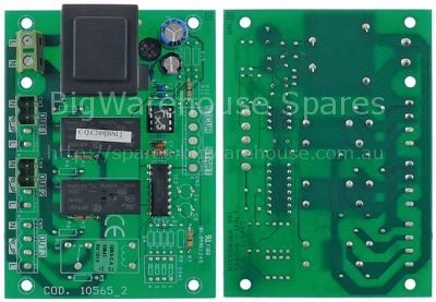 PCB for oven L 110mm W 80mm 230V