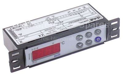 Electronic controller DIXELL XW20L mounting measurements 150x30m