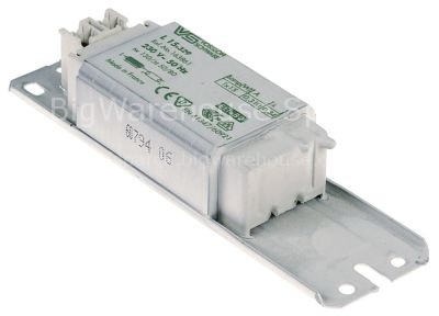 Electrical ballast 15W 230V for fluorescent lamps Qty 1 pcs
