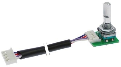 Encoder cable length 200mm shaft 6x4.6mm shaft L 18mm