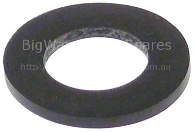 Flat gasket rubber ED ø 24mm ID ø 12mm thickness 2mm Qty 1 pcs