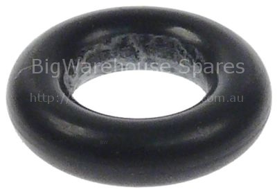 O-ring EPDM thickness 3mm ID ø 6mm Qty 1 pcs