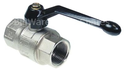 Ball valve connection 1" IT - 1" IT DN25 total length 83mm with