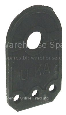 Bracket rubber dimensions 69x44x4mm