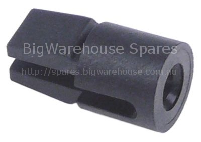 Spacer for cover plastic L 22mm ID ø 4,5mm ED ø 12mm