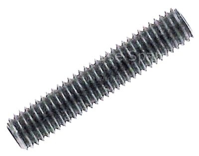 Thread bolt thread M8 L 40mm steel WS 4 intake hexagonal