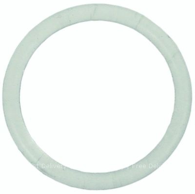 O-ring silicone thickness 1,78mm ID ø 17,17mm Qty 1 pcs