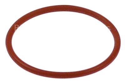 O-ring silicone thickness 2mm ID ø 30mm Qty 1 pcs