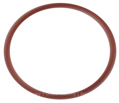 O-ring silicone thickness 1,5mm ID ø 11mm Qty 1 pcs