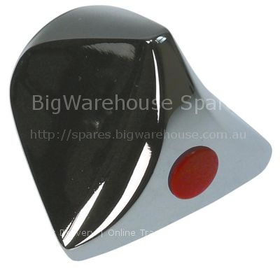 Triangular handle H2 21,5mm D1 ø 30mm type A suitable for KLARCO