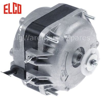 Fan motor ELCO 10W 230V 50-60Hz bearing slide bearing L1 45mm L3