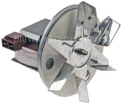 Hot air fan 240V 59W 50/60Hz L1 80mm L2 16mm fan wheel ø 150mm I