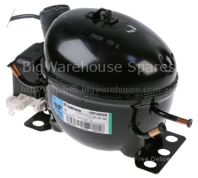 Compressor coolant R134a type EMT45HDR 220-240V 50Hz HBP fully h