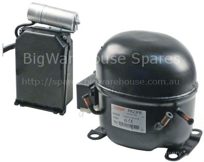 Compressor coolant R404a/R507 type MX23FB 220-240V 50Hz LBP 17,5