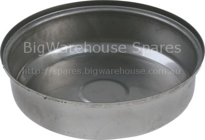 Water container for hot dog machine ø 197mm