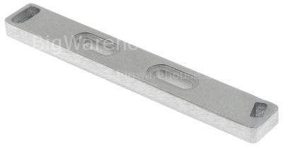 Bracket without bolt mounting pos. lower L 230mm W 32mm H 14mm s