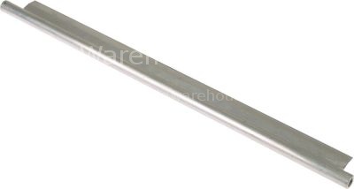 Wiper for dough roller L 456mm mounting pos. rear P40