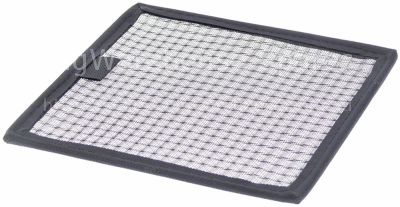 Air filter for condenser L 218mm W 205mm thickness 6mm