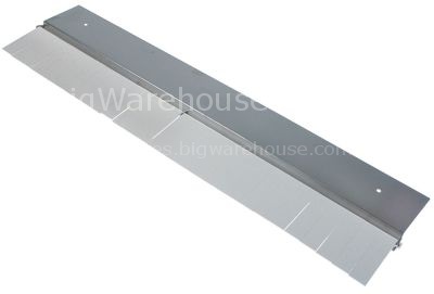 Curtain for ice maker W 660mm H 165mm with holder shaft length 6