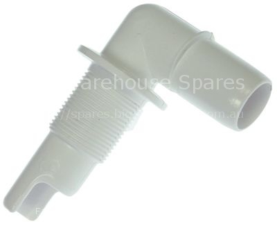 Butt splice connector thread M23x1.5 for hose ID 18mm