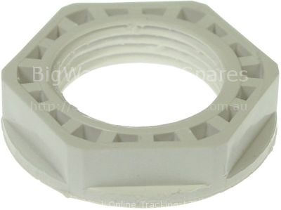 Nut for drain assembly