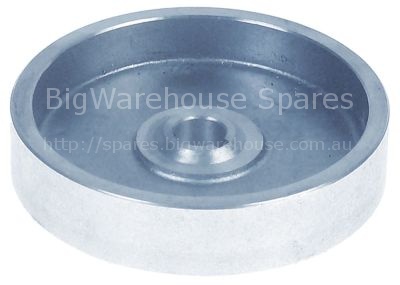 Pulley disc ø 116mm disc width 25mm shaft intake ø 16mm overall