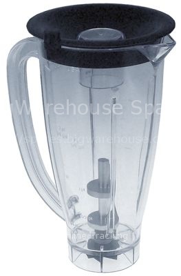 Blender jar plastic 1500ml for mixing complete for mixer Dragone