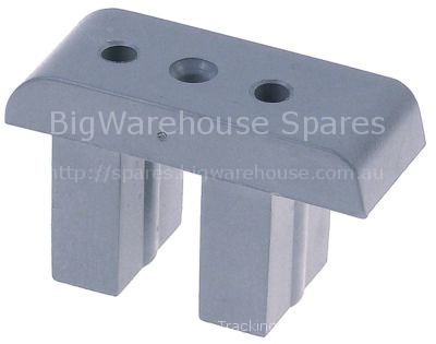 Bracket for microswitch H 39mm L 65mm W 26mm TM
