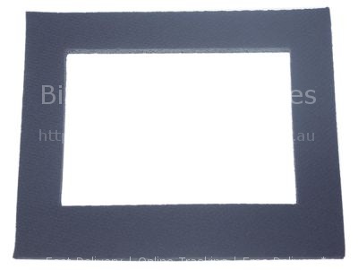 Door seal L 143mm W 120mm thickness 4mm internal size 104x75mm P