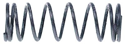 Compression spring ø 7,6mm L 22mm wire gauge ø 0,7mm slicer 195-