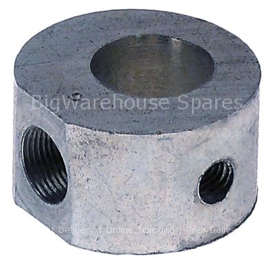 Bracket thread M10x0.75 ø 30mm for microswitch ID ø 15,2mm thick