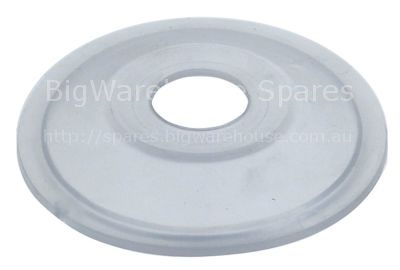 Protection ø 68mm ID ø 18mm thickness 10mm for sliding plate