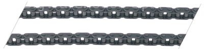 Roller chain DIN/ISO 06 B-1 splitting 3/8" / 9.525mm links 74