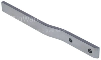 Pastry rod L 330mm W 30mm thickness 10mm hole distance 60mm hole