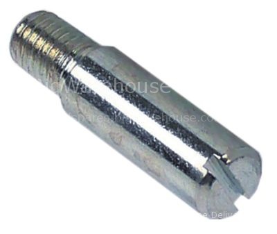 Bolt thread M8 ø 10mm L 25mm for equipment foot