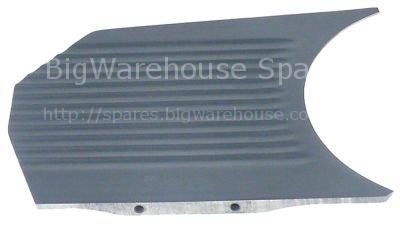 Sliding plate 250 mounting distance 70mm mounting thread M8