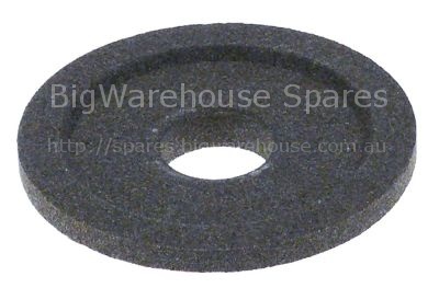 Grindstone ø 51mm thickness 7mm bore ø 14,3mm grained fine with