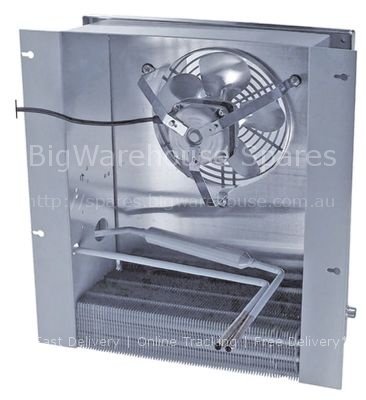 Evaporator L 410mm W 120mm H 490mm IN 53W / OUT 10W complete wit