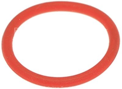 Gasket O-RING 02062 RED SILICONE
