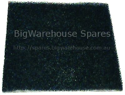 Air filter L 185mm W 185mm