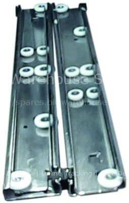 Drawer slide Qty 2 pcs 1 pair for refrigerated counters